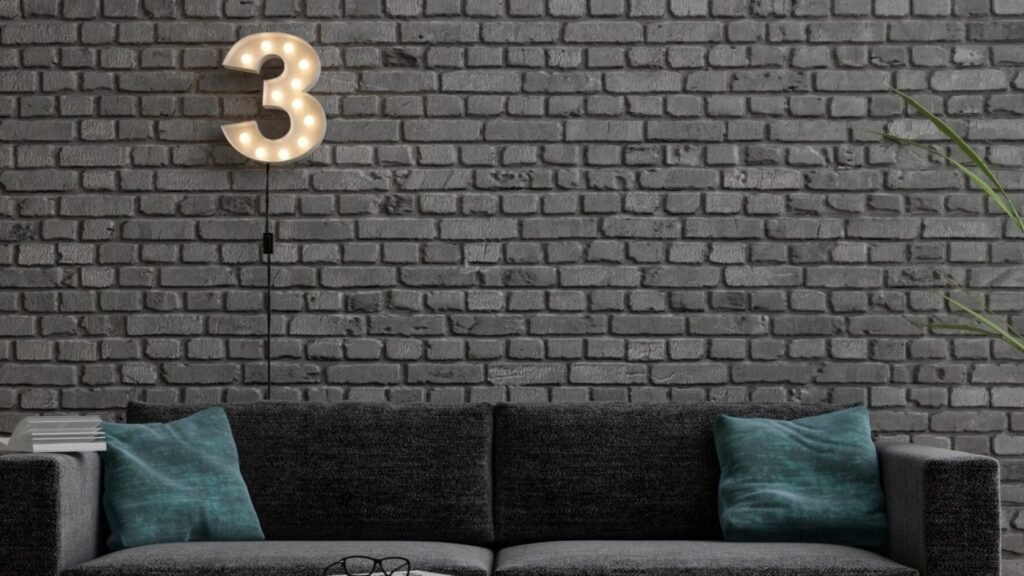 Eco-friendly interior design with natural light and sustainable materials.