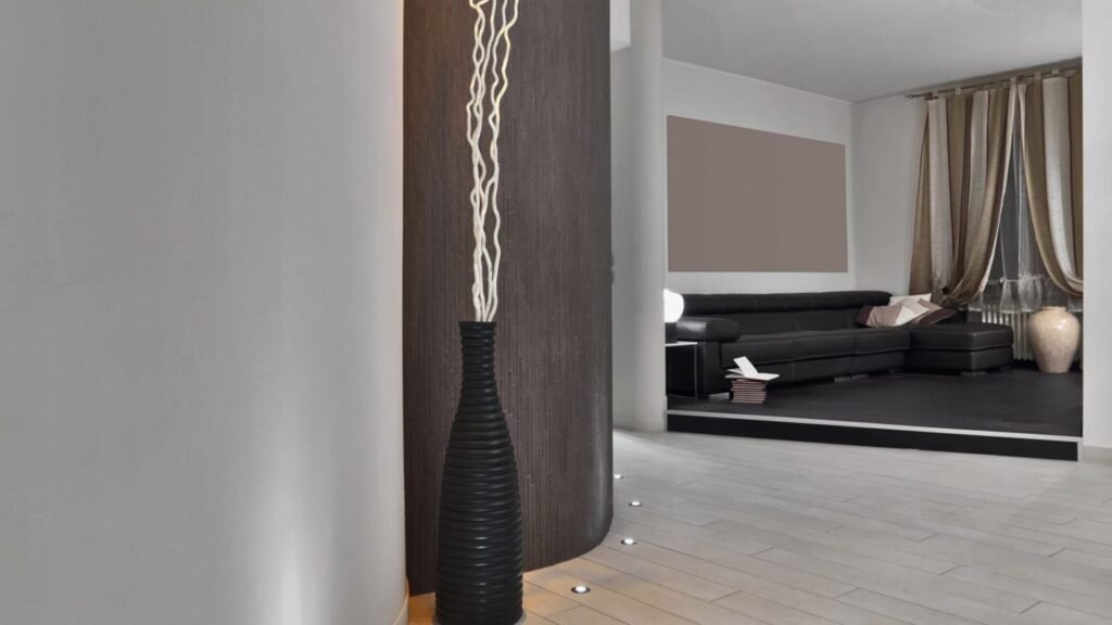 Contemporary home construction with innovative architecture.